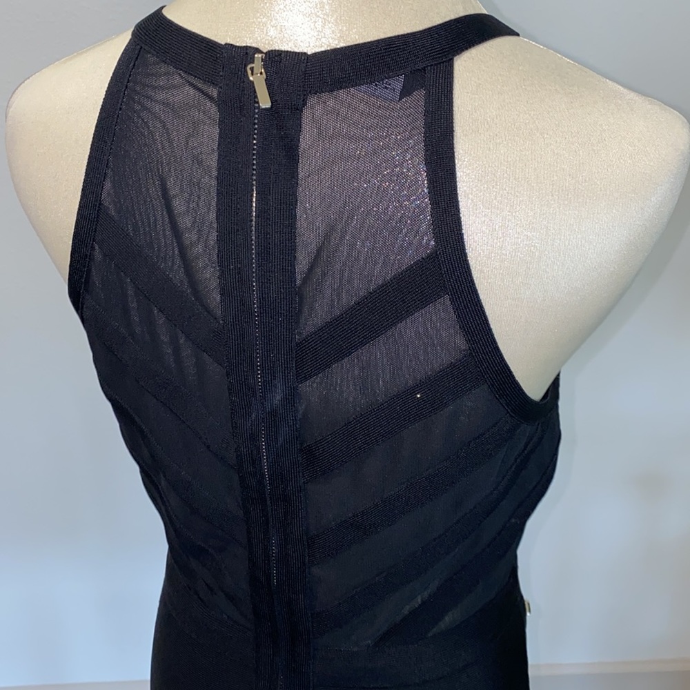 Bebe studded black halter neck dress - Picture 6 of 7